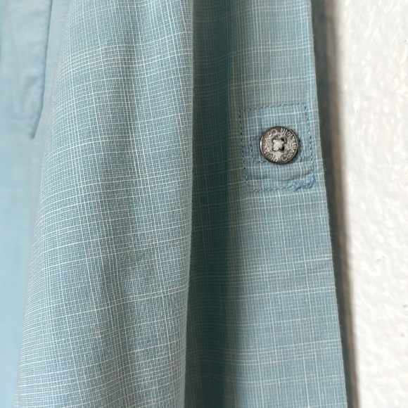 CALVIN KLEIN men's shirt, 100% cotton, slim fit, blue, long sleeve size S/P - Picture 6 of 9